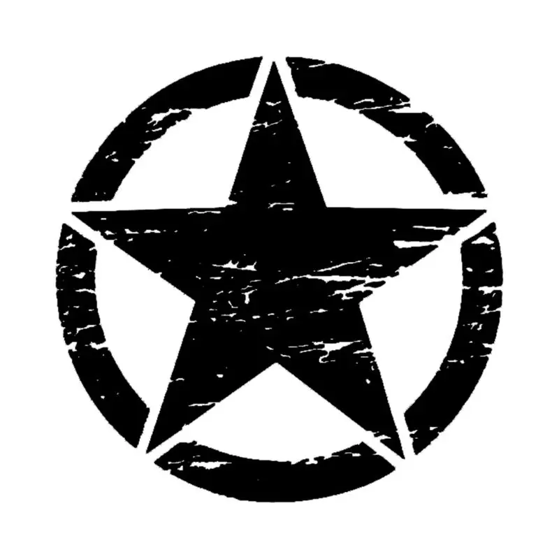 50cm Big Stickers on Cars Army Star Distressed Decal for Jeep Sticker Large Vinyl Hood Graphic Body Fits Most Vehicles - Image 11