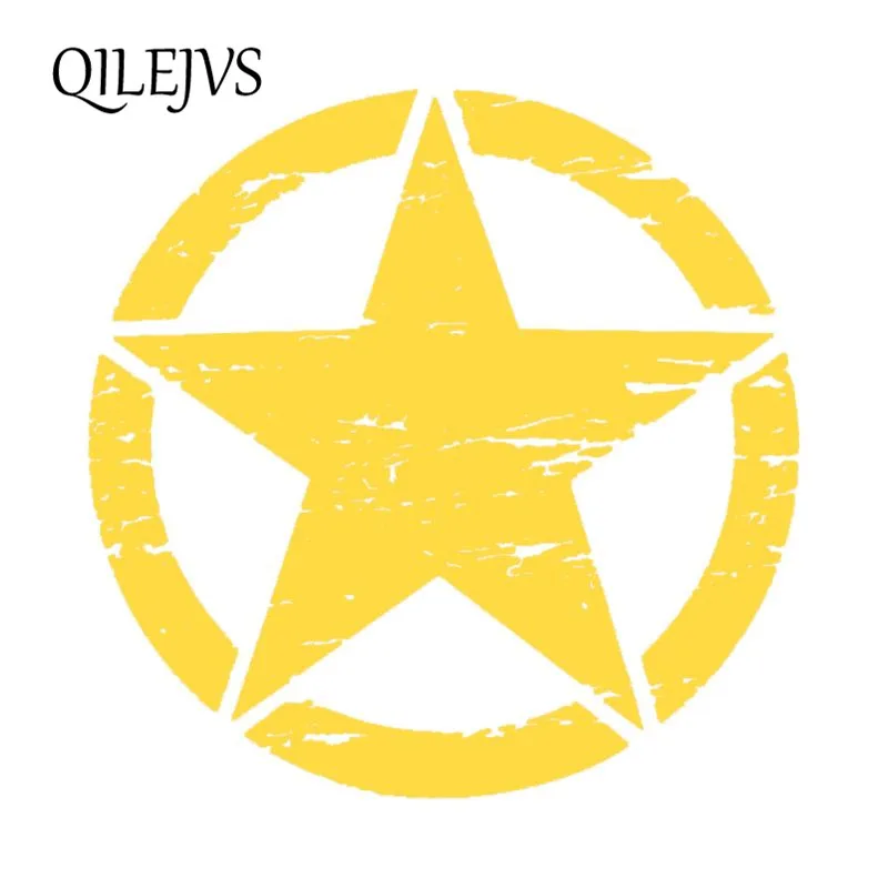 50cm Big Stickers on Cars Army Star Distressed Decal for Jeep Sticker Large Vinyl Hood Graphic Body Fits Most Vehicles - Image 6