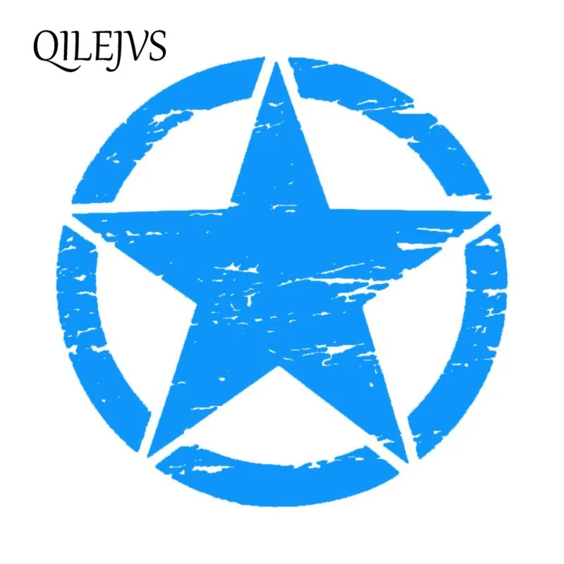 50cm Big Stickers on Cars Army Star Distressed Decal for Jeep Sticker Large Vinyl Hood Graphic Body Fits Most Vehicles - Image 4