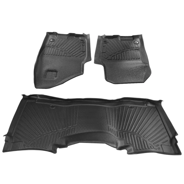 Floor Mats Liners TPE for Dodge Ram 1500  2019-2023 2024 Crew Cab for All-Weather - Image 3