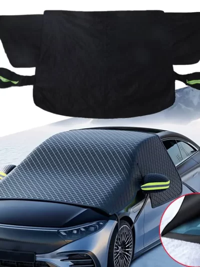 Magnetic Thicken Car Windshield Snow Cover Waterproof Winter Glass Sun Visor Car Anti Freeze Snow Windshield Cover for Ice Snow