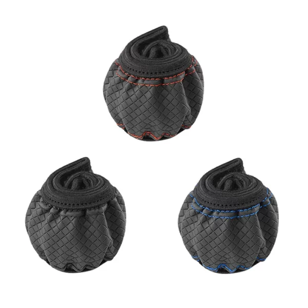 Universal Car Steering Wheel Cover Microfiber Leather Protection Cover Anti Slip Breathable for 37-39cm Steering Wheel Protector - Image 6
