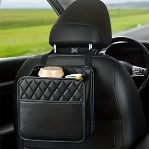 Car Organizer Backseat Car Snack Organizer Car Organizers And Storage High-Capacity Seat Back Pouch Space Saving Storage Handbag - Image 6