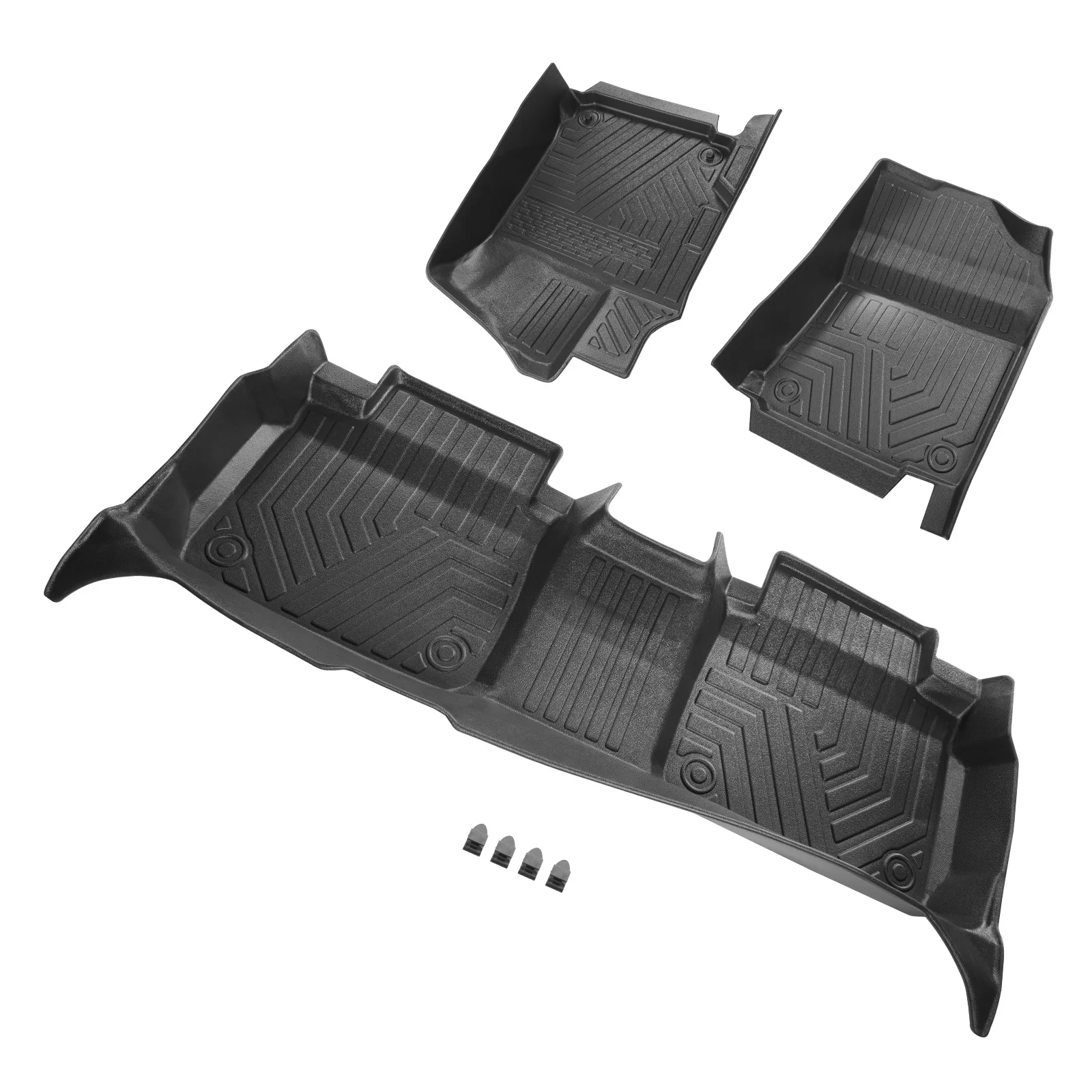 Floor Mats For Toyota Camry 2012-2017 TPE Rubber Liners All Weather Waterproof - Image 5