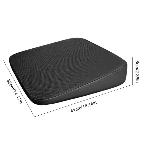 Universal Car Booster Seat Cushion Breathable Portable Car Seat Pad Fatigue Relief Ergonomic Sloping Seat Cushion - Image 11