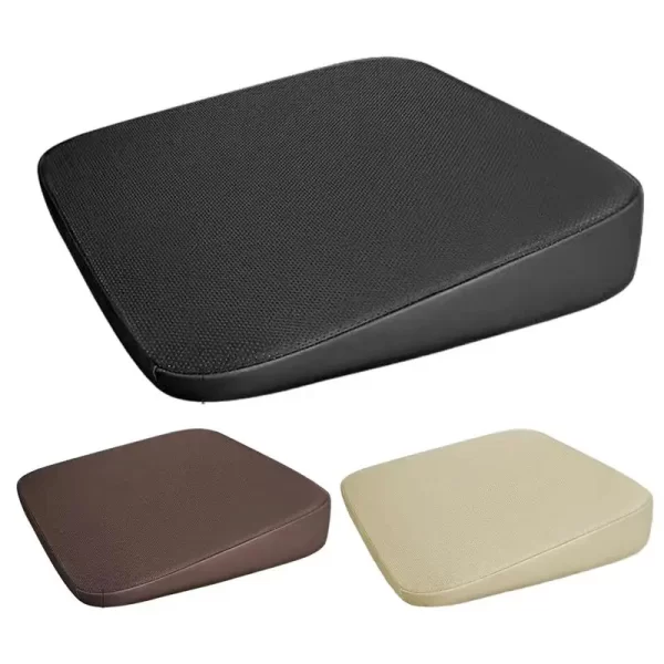 Universal Car Booster Seat Cushion Breathable Portable Car Seat Pad Fatigue Relief Ergonomic Sloping Seat Cushion - Image 2