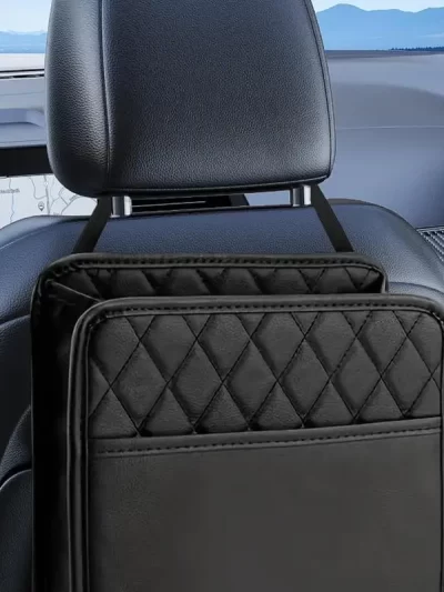 Car Organizer Backseat Car Snack Organizer Car Organizers And Storage High-Capacity Seat Back Pouch Space Saving Storage Handbag
