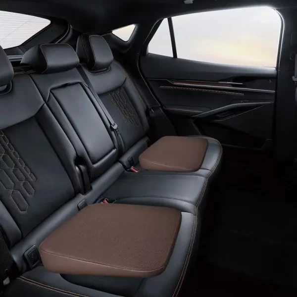 Universal Car Booster Seat Cushion Breathable Portable Car Seat Pad Fatigue Relief Ergonomic Sloping Seat Cushion - Image 4