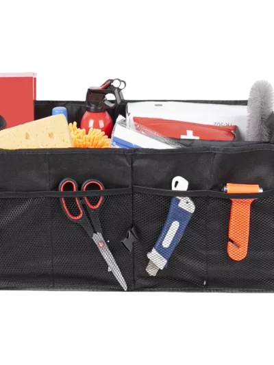Car Trunk Organizer Collapsible Auto Truck SUV Trunk Box Multi-Compartments Car Trunk Storage Bag Trunk Storage Organizer Box