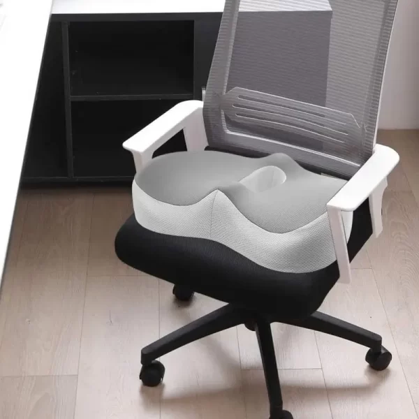 Seat Cushion Non-slip Desk Soft Pad Ergonomic Seat Cushion Chair Pillow Waist Support Seat Cushion for Long Sitting Workers Car - Image 2
