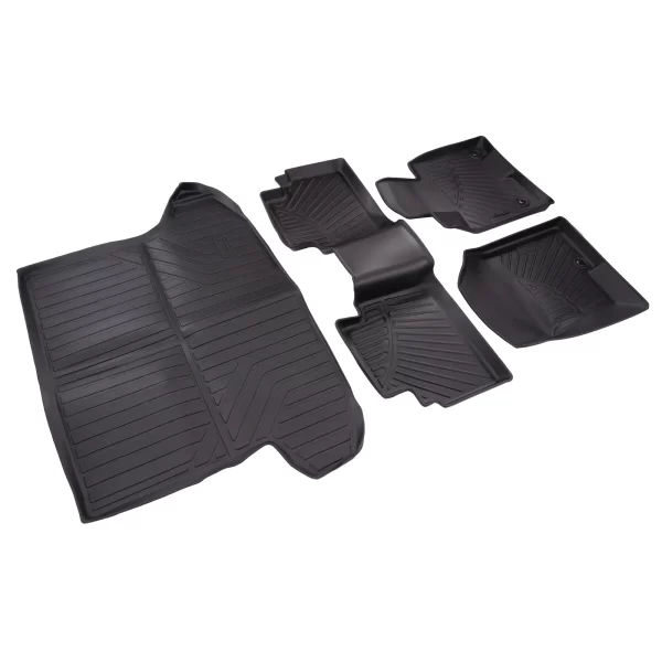 Floor Mats Cargo Trunk Liner Set For Hyundai Tucson 2022-2023 2024 Front Rear Cargo - Image 3
