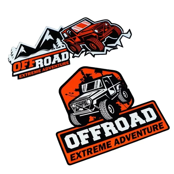 Car Sticker Decals Parts Sunscreen and Waterproof PVC Cover Scratches for Jeep Off Road Graphic Vinyl Stickers 4X4 Exterior - Image 2