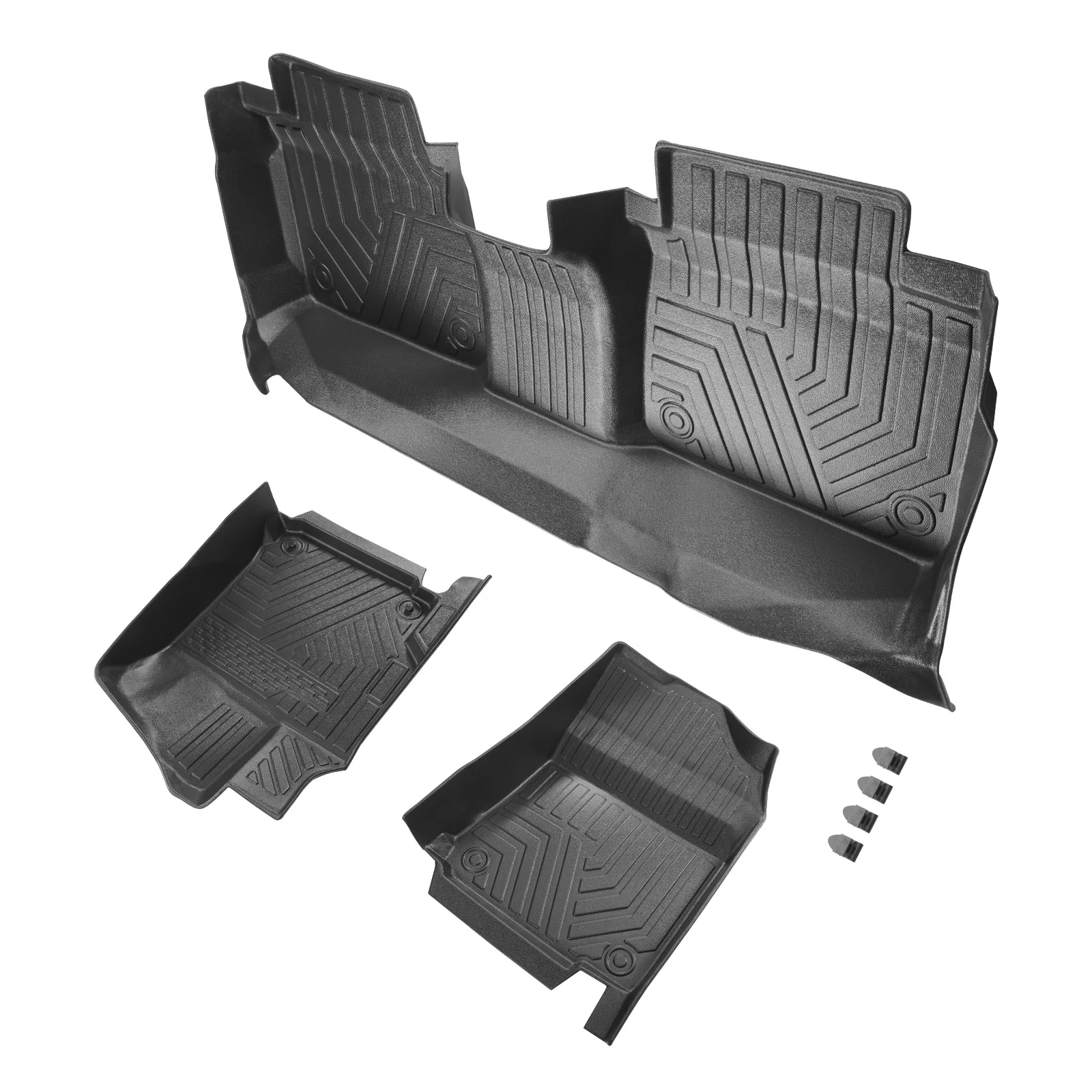 Floor Mats For Toyota Camry 2012-2017 TPE Rubber Liners All Weather Waterproof - Image 6