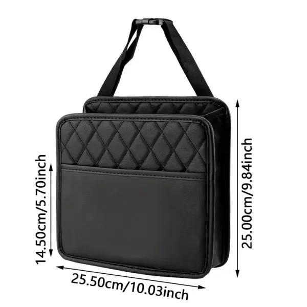 Car Organizer Backseat Car Snack Organizer Car Organizers And Storage High-Capacity Seat Back Pouch Space Saving Storage Handbag - Image 7