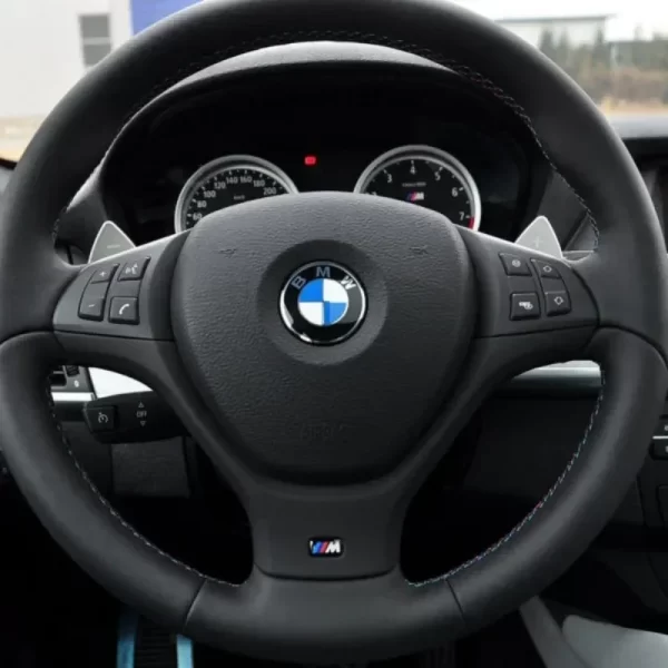 2PCS 5PCS BMW E46 E39 E38 E90 E60 E36 F30 F20 M Logo Car Steering Wheel Wheel Center Emblem Badge Sticker Decal Styling - Image 2