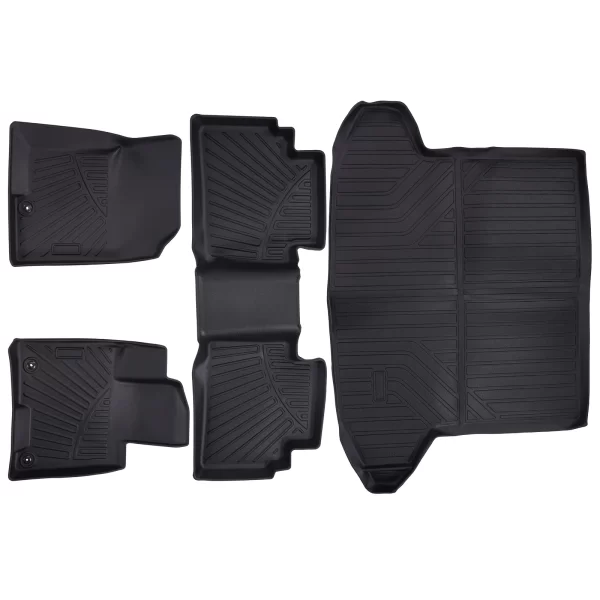 Floor Mats Cargo Trunk Liner Set For Hyundai Tucson 2022-2023 2024 Front Rear Cargo - Image 4