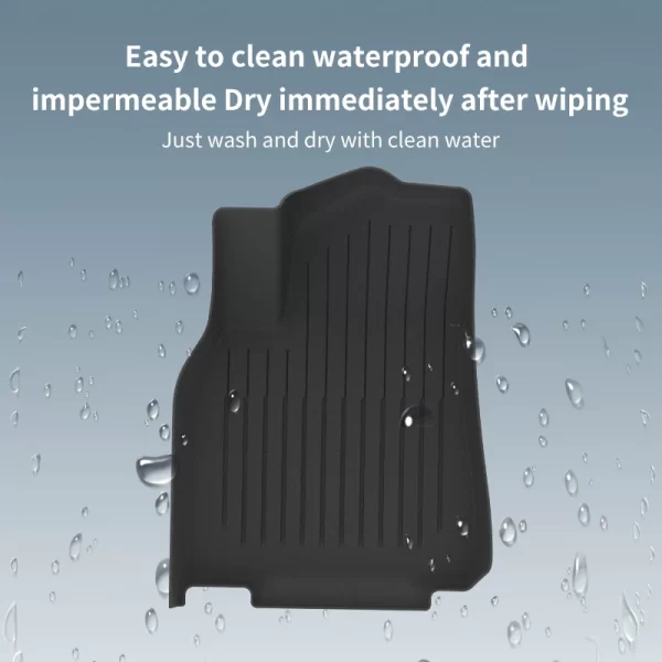 Design for Tesla Floor Mat Model Y 2020-2024 Car Trunk Mat Luggage Mat TPE Waterproof Anti-Slip Set Floor Liner Mat Accessories - Image 4