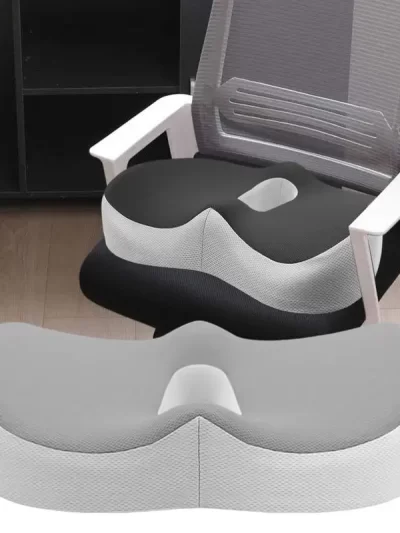 Seat Cushion Non-slip Desk Soft Pad Ergonomic Seat Cushion Chair Pillow Waist Support Seat Cushion for Long Sitting Workers Car