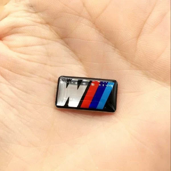 2PCS 5PCS BMW E46 E39 E38 E90 E60 E36 F30 F20 M Logo Car Steering Wheel Wheel Center Emblem Badge Sticker Decal Styling - Image 6