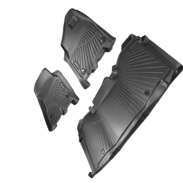 Floor Mats Liners TPE for Dodge Ram 1500  2019-2023 2024 Crew Cab for All-Weather - Image 5