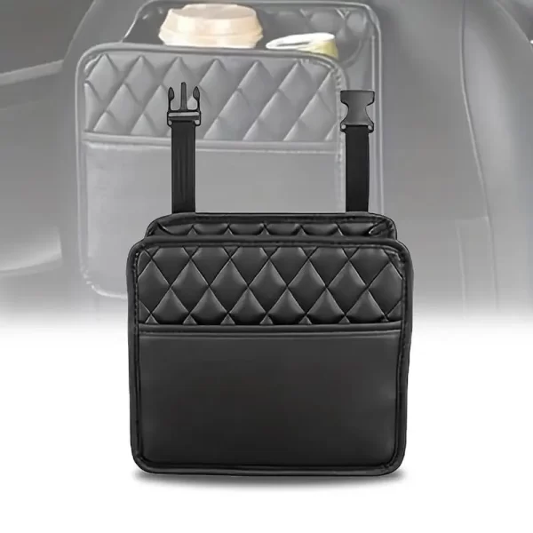 Car Organizer Backseat Car Snack Organizer Car Organizers And Storage High-Capacity Seat Back Pouch Space Saving Storage Handbag - Image 4