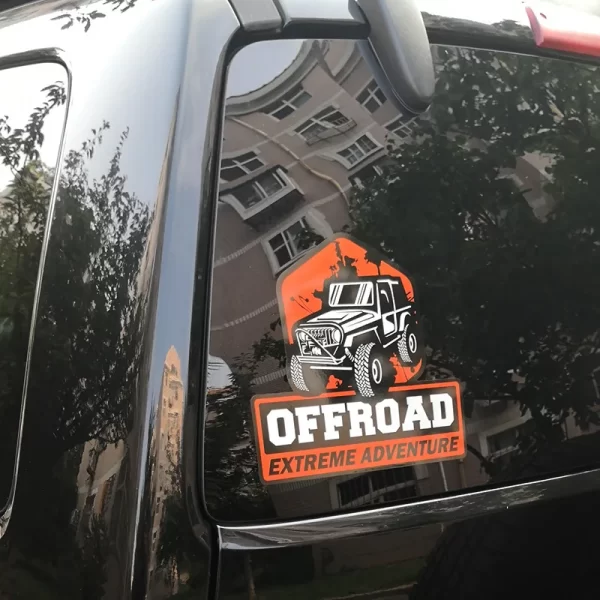 Car Sticker Decals Parts Sunscreen and Waterproof PVC Cover Scratches for Jeep Off Road Graphic Vinyl Stickers 4X4 Exterior - Image 4
