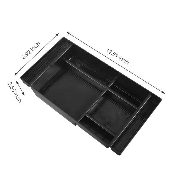 For Chevrolet Silverado 2019-2021 Center Console Storage Box Organizer Tray - Image 4