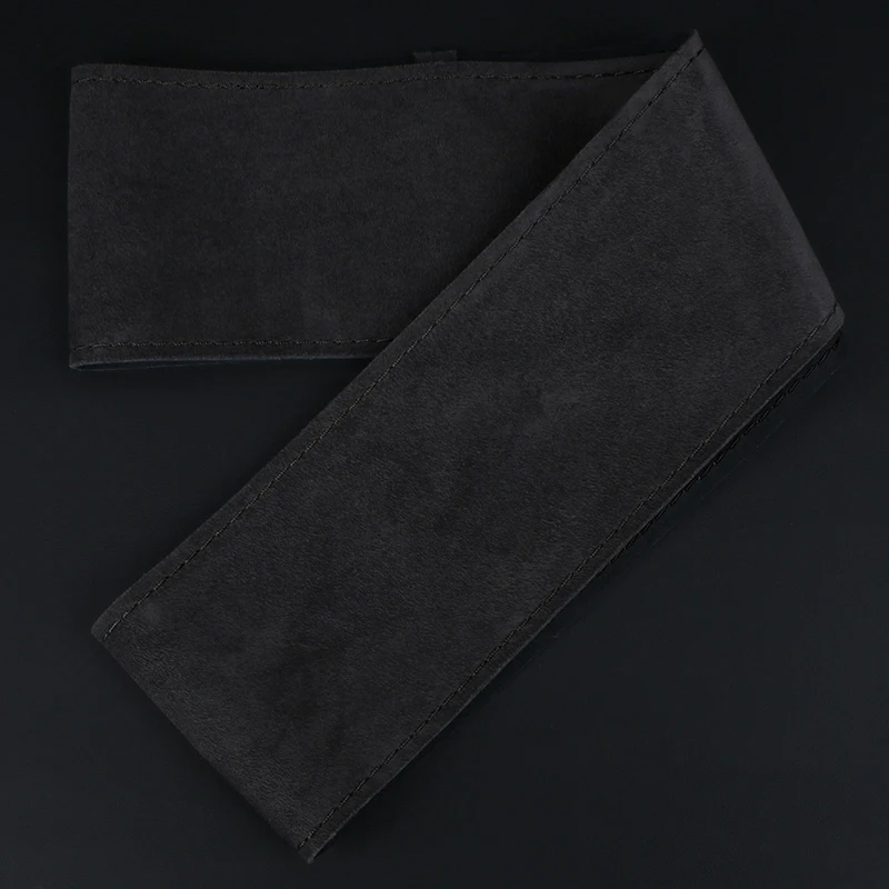 DIY Suede Car Steering Wheel Cover 15 inch Auto Steering Wheel Wrap With Needle Thread Four Season Universal Car Accessories - Image 7
