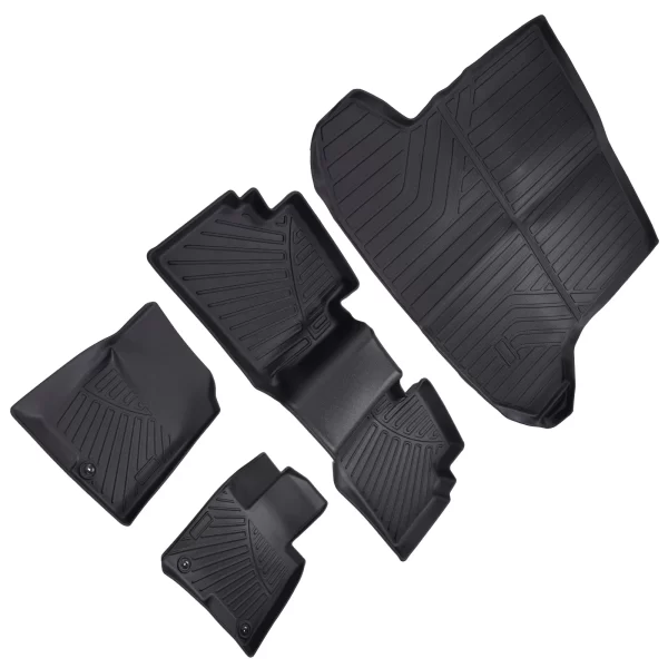 Floor Mats Cargo Trunk Liner Set For Hyundai Tucson 2022-2023 2024 Front Rear Cargo - Image 5