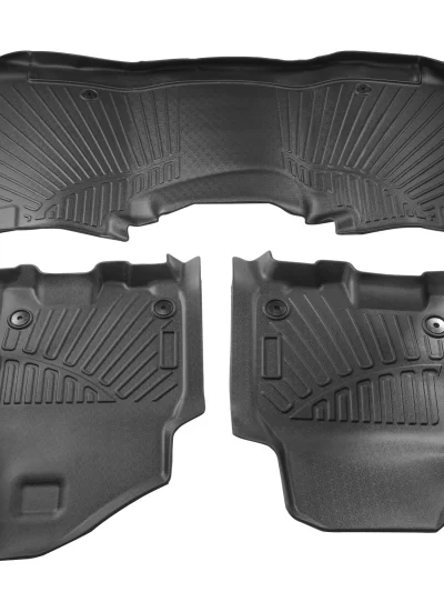 Floor Mats Liners TPE for Dodge Ram 1500  2019-2023 2024 Crew Cab for All-Weather