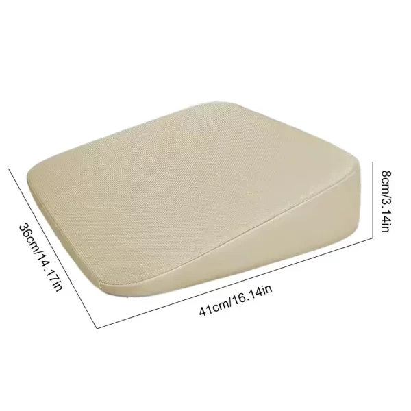 Universal Car Booster Seat Cushion Breathable Portable Car Seat Pad Fatigue Relief Ergonomic Sloping Seat Cushion - Image 12