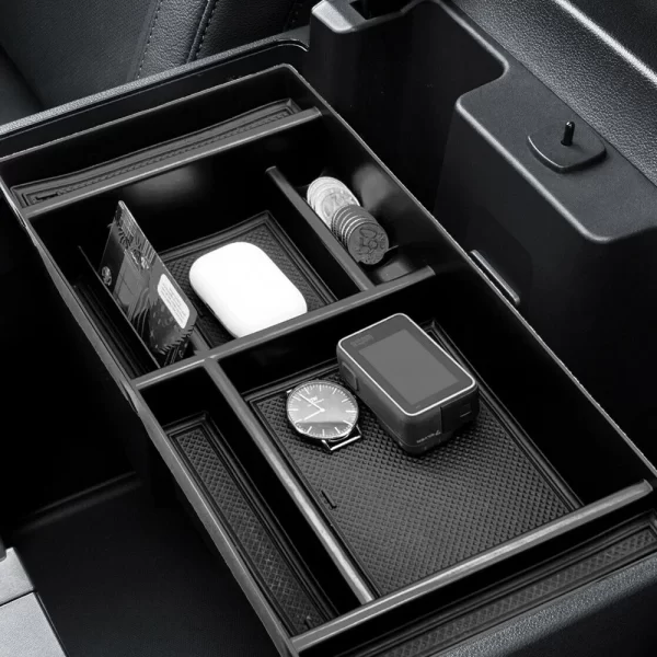 For Chevrolet Silverado 2019-2021 Center Console Storage Box Organizer Tray - Image 5
