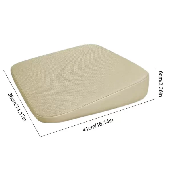Universal Car Booster Seat Cushion Breathable Portable Car Seat Pad Fatigue Relief Ergonomic Sloping Seat Cushion - Image 7