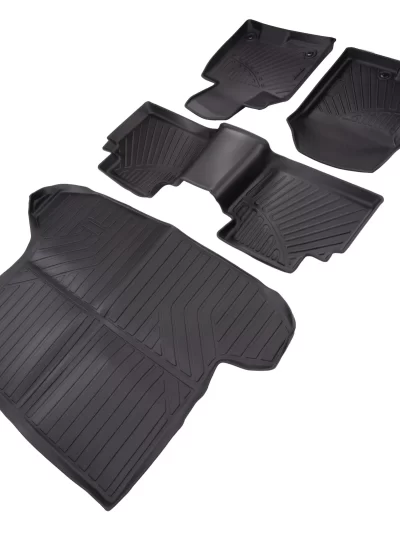 Floor Mats Cargo Trunk Liner Set For Hyundai Tucson 2022-2023 2024 Front Rear Cargo
