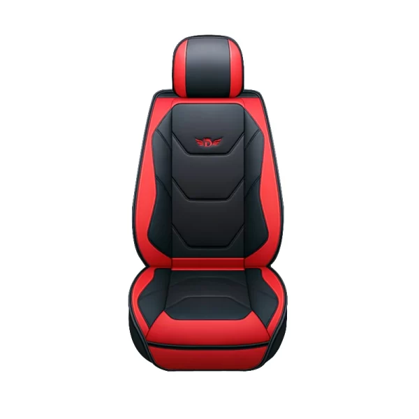 1X PU Leather Front Car Seat Cover Universal Automobiles Seat Covers Seat Chair Cushion Protetor Mat for BMW/Audi/Ford - Image 3