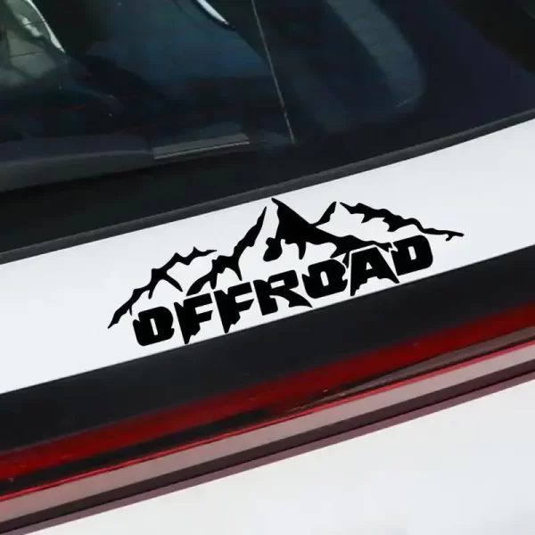Mountain Graphic Off Road Vinyl Decal de - Image 3