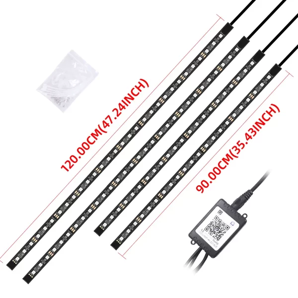 Car LED Light Bar Ambient Lamp 12V Underglow Lights - Image 6
