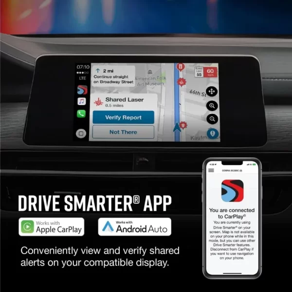 RAD 700i Laser Radar Detector - Premium Detection Range, AutoLearn Intelligence, Advanced Filtering Software, CarPlay - Image 5