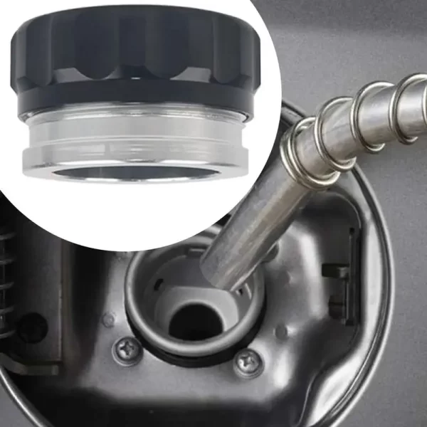 Car Modified Water Tank Cover Car Oil Tank Lid General Aluminum Alloy Car Tank Part Radiator Cap For Oil Tank Automobile - Image 2