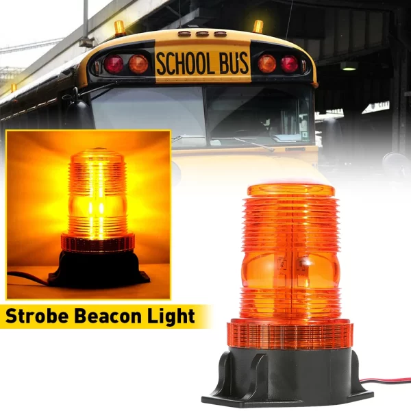 Car Truck Picker Warning Light Emergency LED Strobe Light Flashing Beacon Signalling Traffice Indication Lamp Security 12V 24V - Image 5