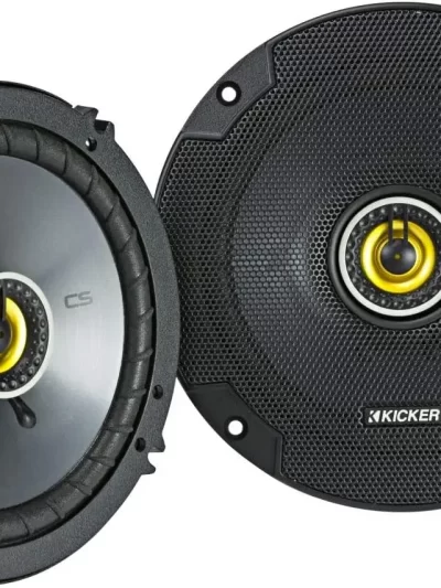 Pair Kicker 46CSC654 CSC65 6.5" 6-1/2" 600 Watt 4-Ohm Car Audio Coaxial Speakers