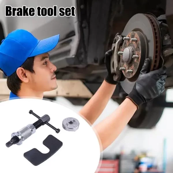 Butterfly Brake Pad Spreader for Disassembly/Replacement Auto Car Motorcycle Hand Tools Brake Pad Sub-pump Sets Return Adjuster - Image 2