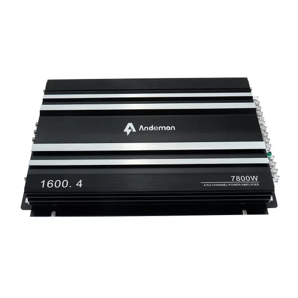 Andeman 7800W 4-Channel Car Amplifier High Power Output 12V-13.8V Efficient Cooling Design for Enhanced Audio Performance - Image 6