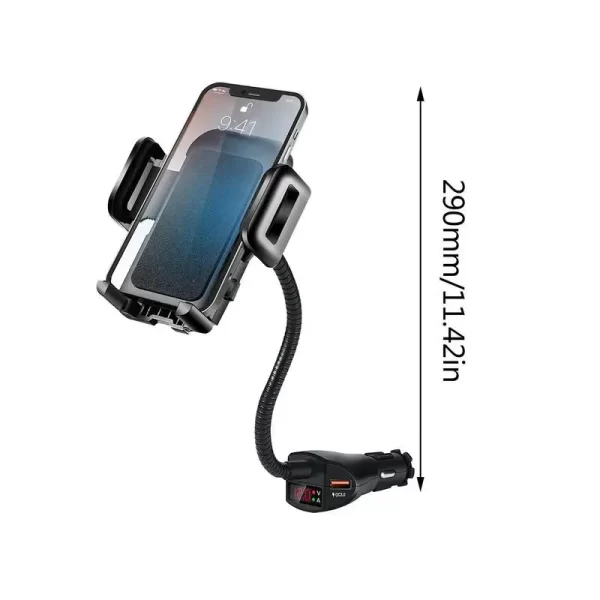 3 In 1 Car Cigarettes Lighter Phone Holder - Image 6
