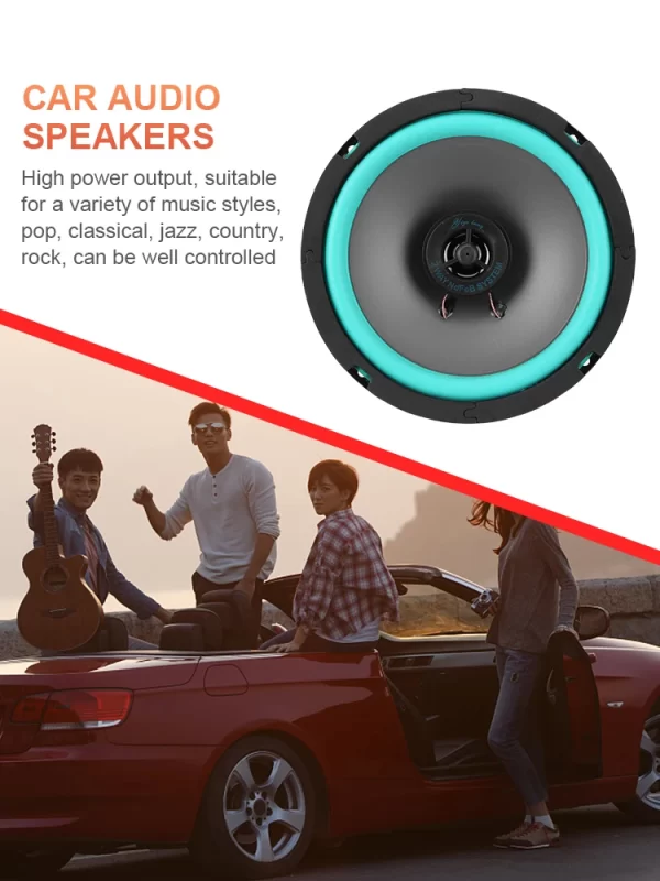 4/5/6.5 Inch 100W/160W HiFi Coaxial Subwoofer - Image 5