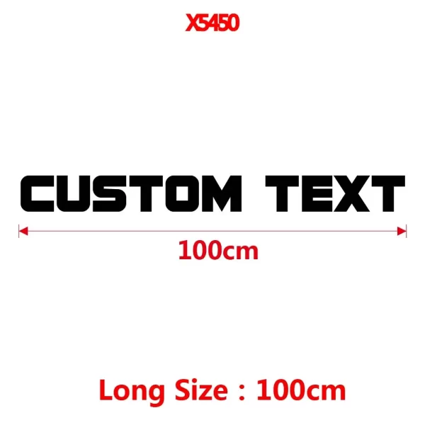 Custom Car Front Window Decal - Image 7