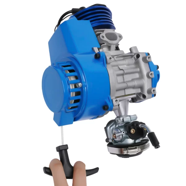 49cc 50cc 2 Stroke Racing Complete Engine Motor Single Cylinder Air-Cooled Engine for  Mini Dirt Bike Pocket Quad ATV Scooters - Image 7