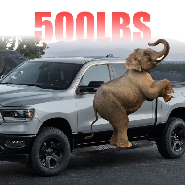 Running Boards for 2009-2018 Dodge Ram 1500 Quad Cab 6" Nerf Bars Side Step - Image 5