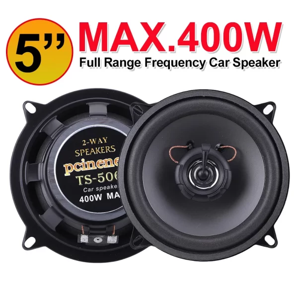 5 Inch Car Speakers 400W Full Range Frequency Car Stereo Speakers