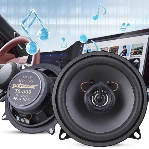 5 Inch Car Speakers 400W Full Range Frequency Car Stereo Speakers - Image 3